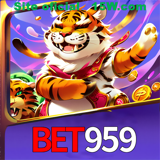 Imagem promocional da Bet959 mostrando a plataforma e suas vantagens